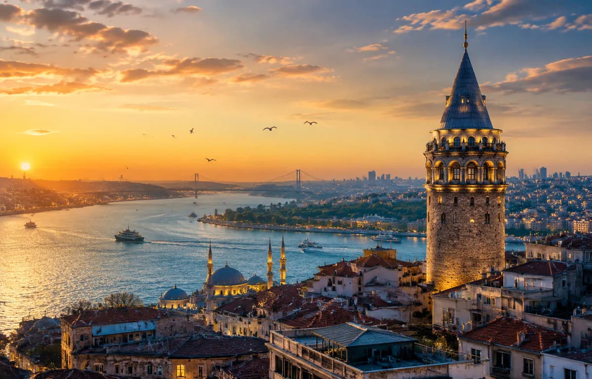 İstanbul manzarası