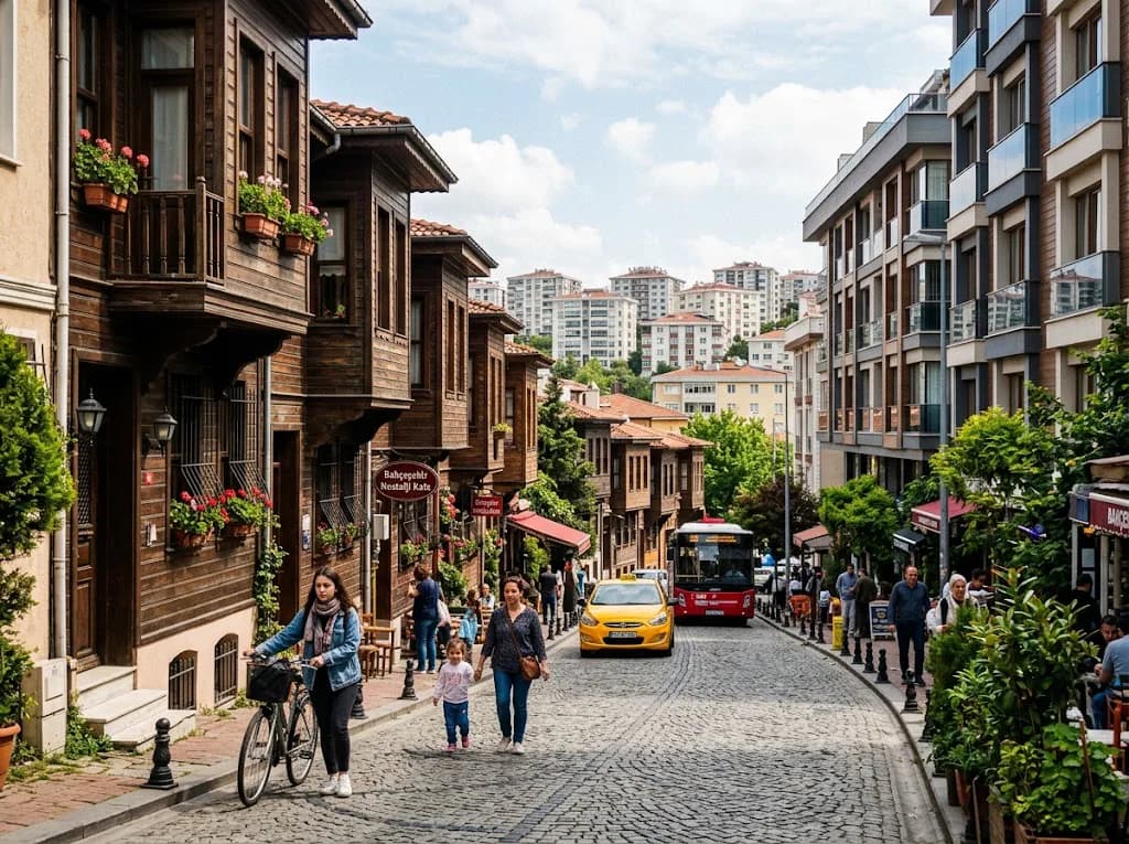 Bahçeşehir Tarihî ve Modern Sokakları