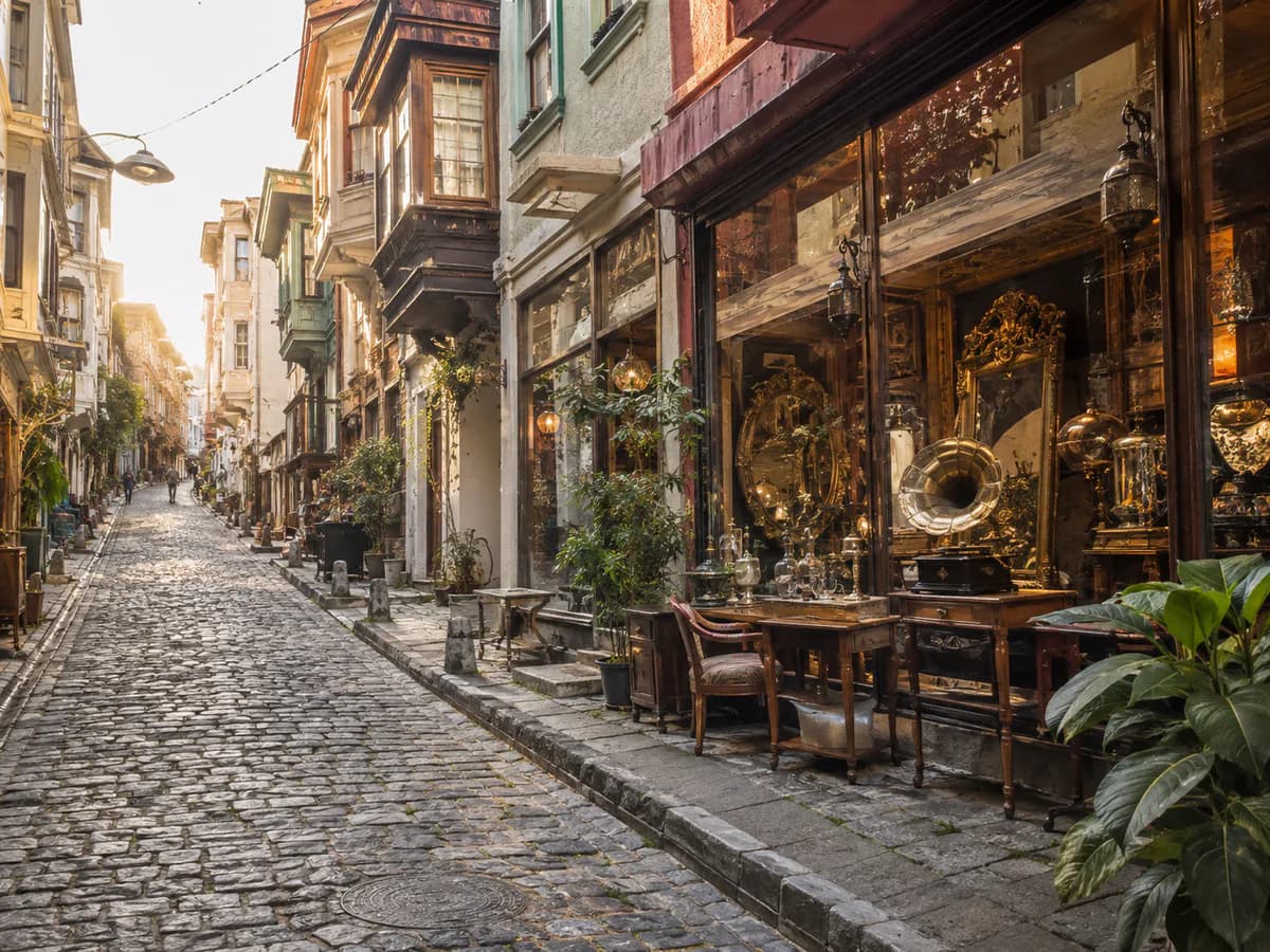 Çukurcuma Antikacılar Sokağı