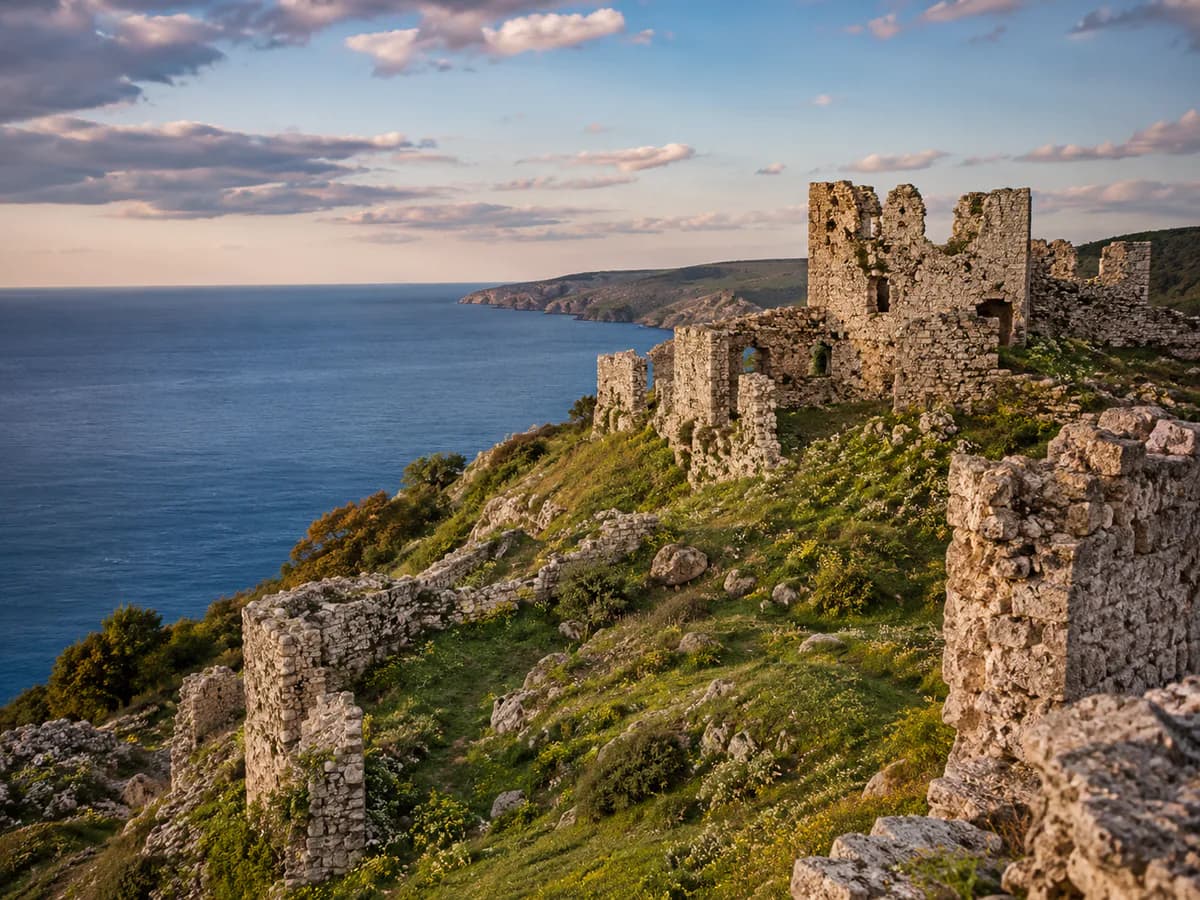 Karaburun Eski Kale Kalıntıları