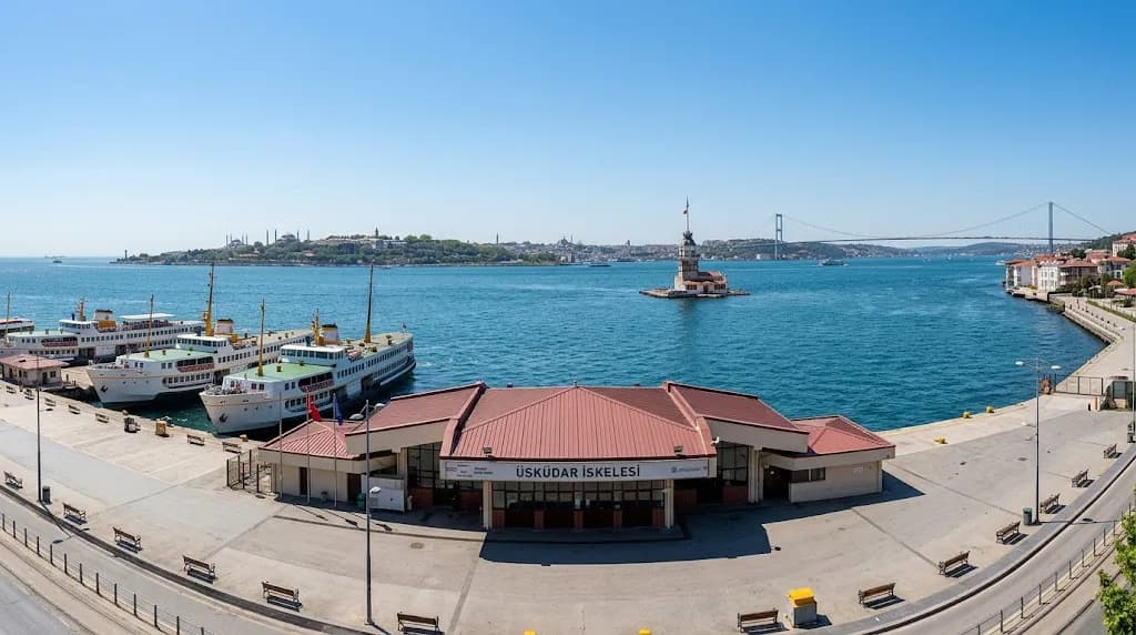 Üsküdar İskelesi ve Boğaz Sahili
