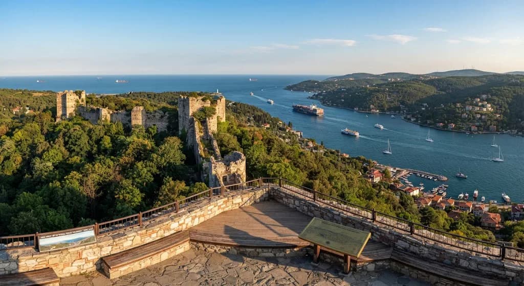 Yoros Kalesi Boğaz Seyir Noktası