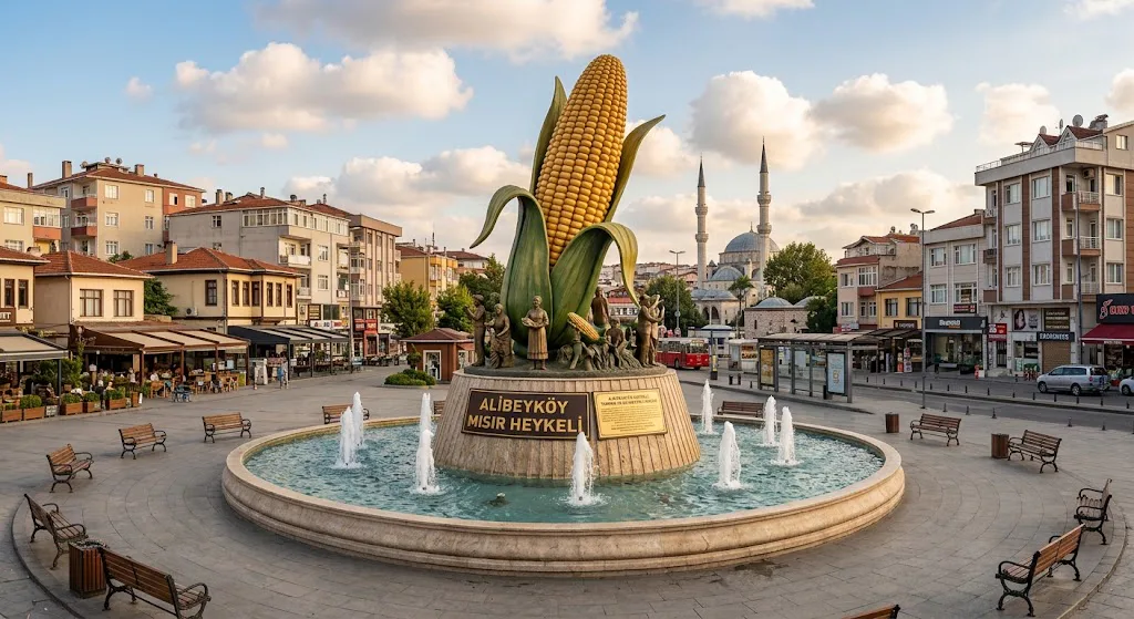 Alibeyköy Mısır Heykeli, Eyüpsultan, Istanbul