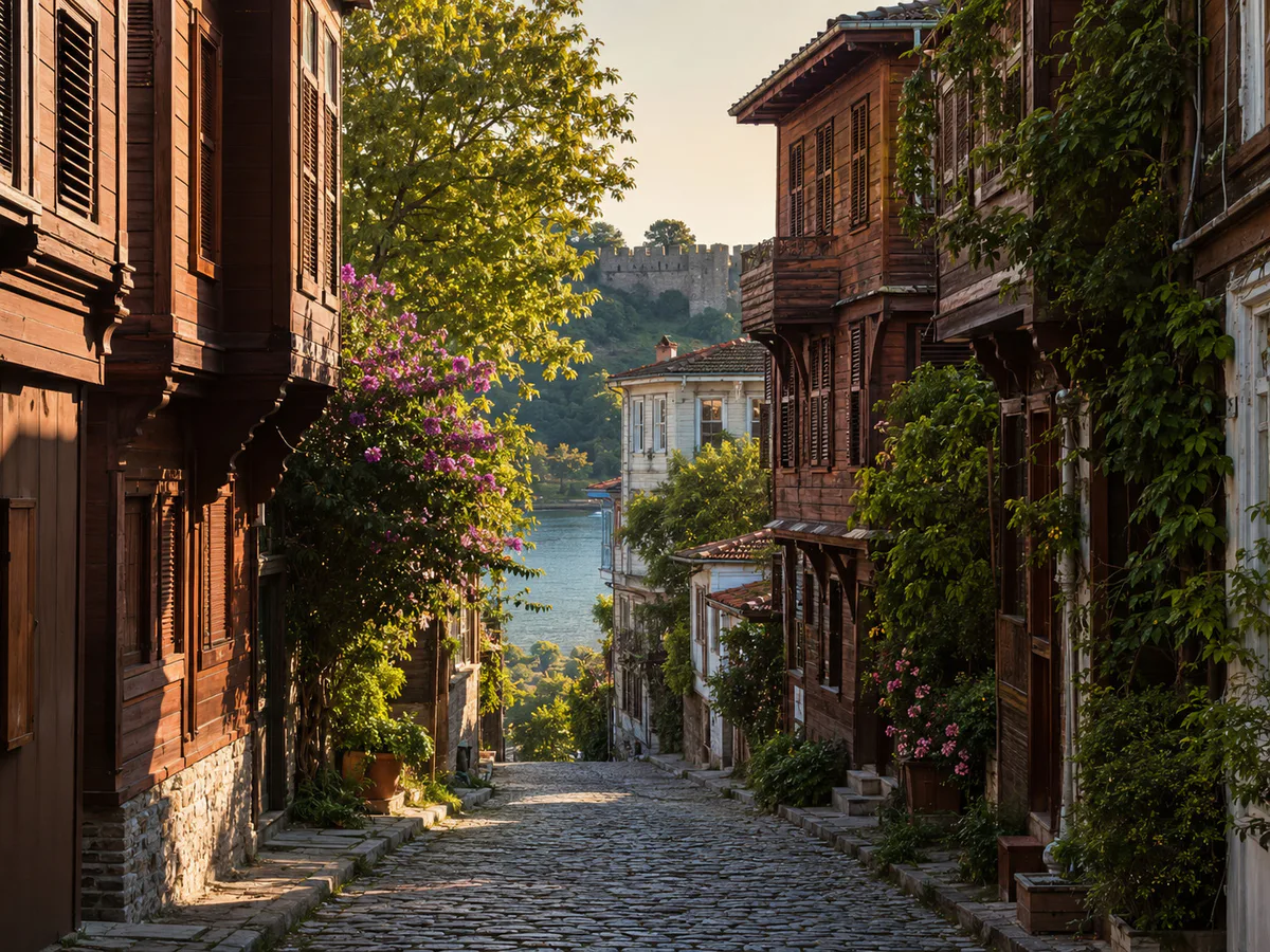 Anadolu Fortress Historic Streets, Beykoz, Istanbul