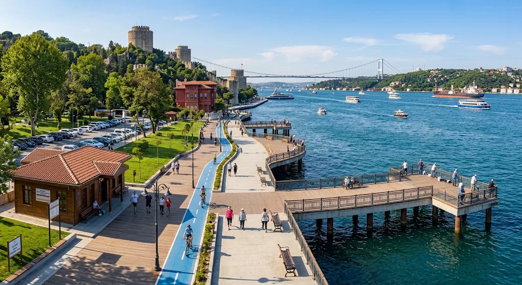 Aşiyan Sahil Yürüyüşü, Beşiktaş, İstanbul