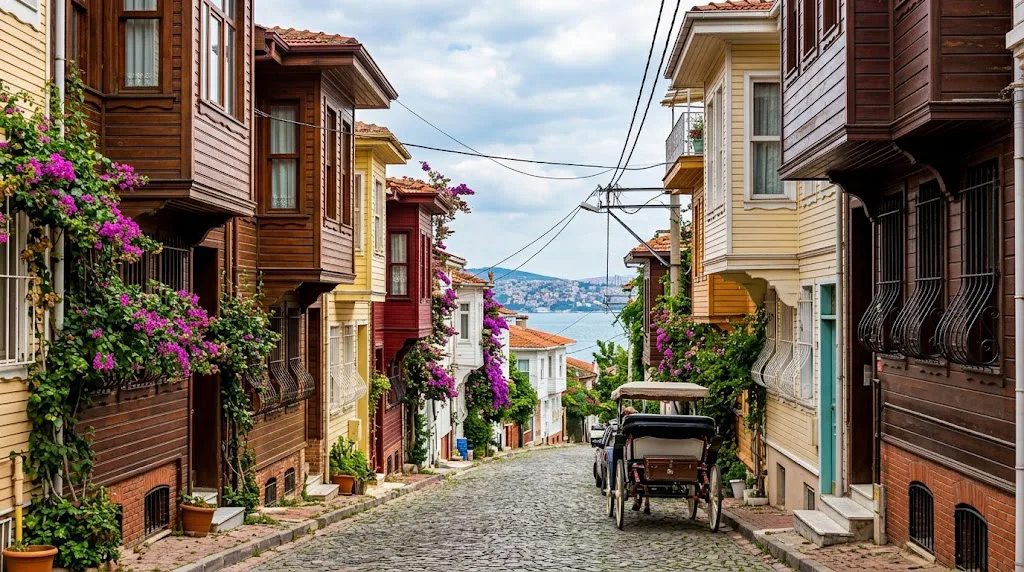 Burgazada Historic Streets, Adalar, Istanbul