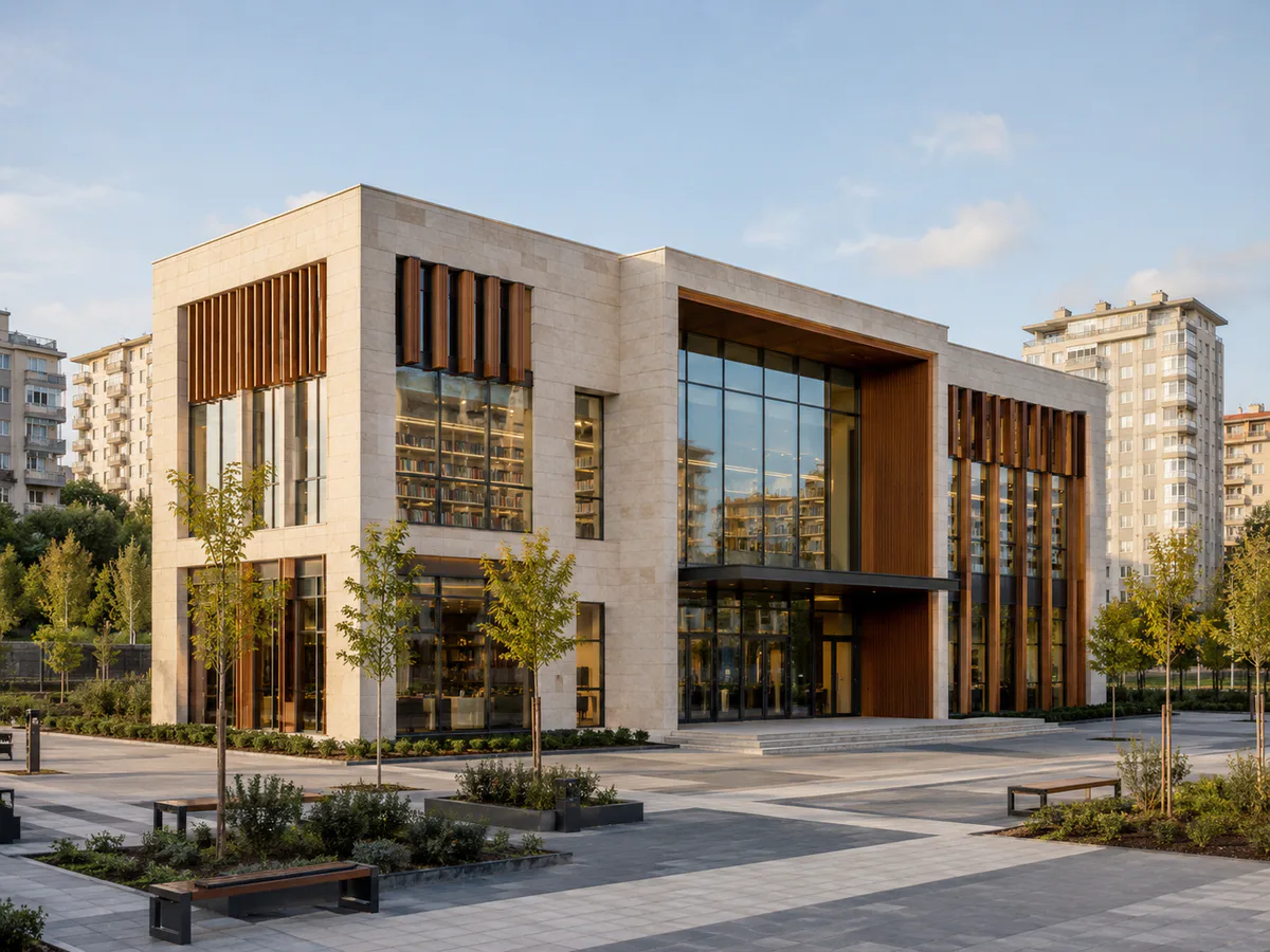 Cemil Meriç Library, Esenyurt, Istanbul