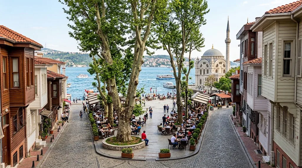 Emirgan Meydanı ve Tarihi Sokakları, Sarıyer, İstanbul