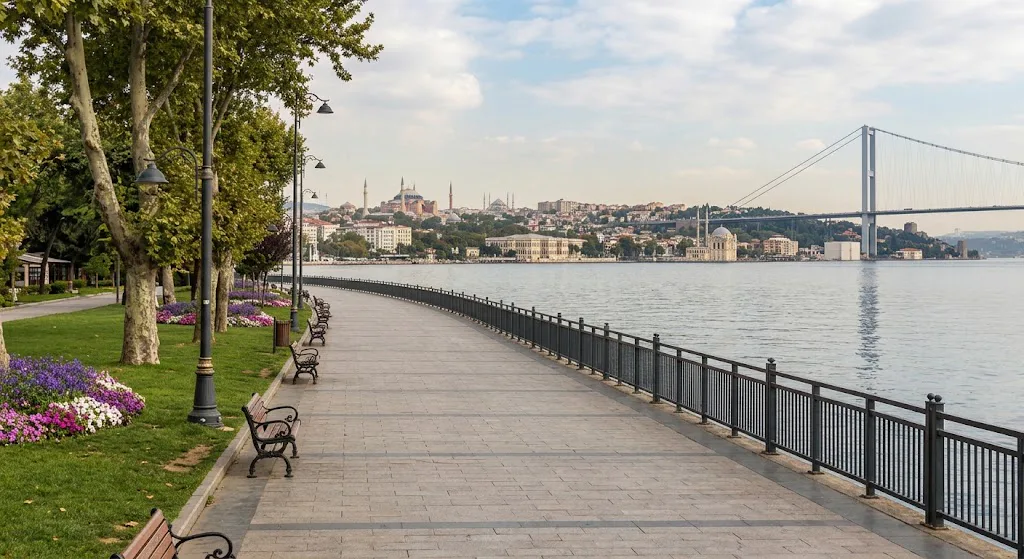 Fındıklı Sahil Yürüyüşü, Beyoğlu, İstanbul