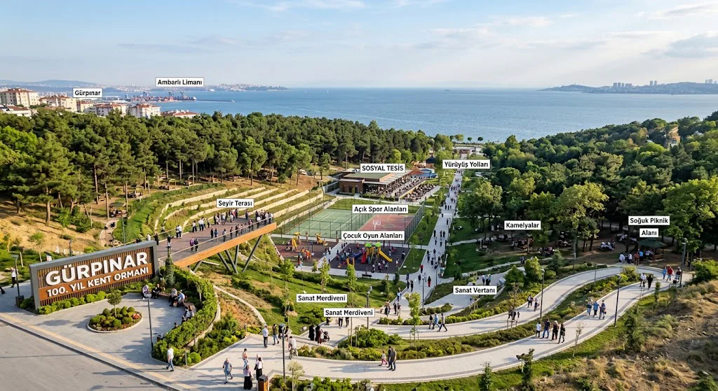 Gürpınar Urban Forest, Beylikdüzü, Istanbul