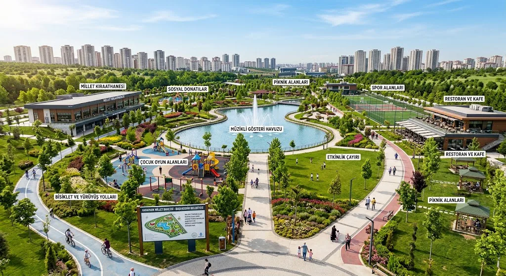 Kayapark Millet Bahçesi, Başakşehir, İstanbul