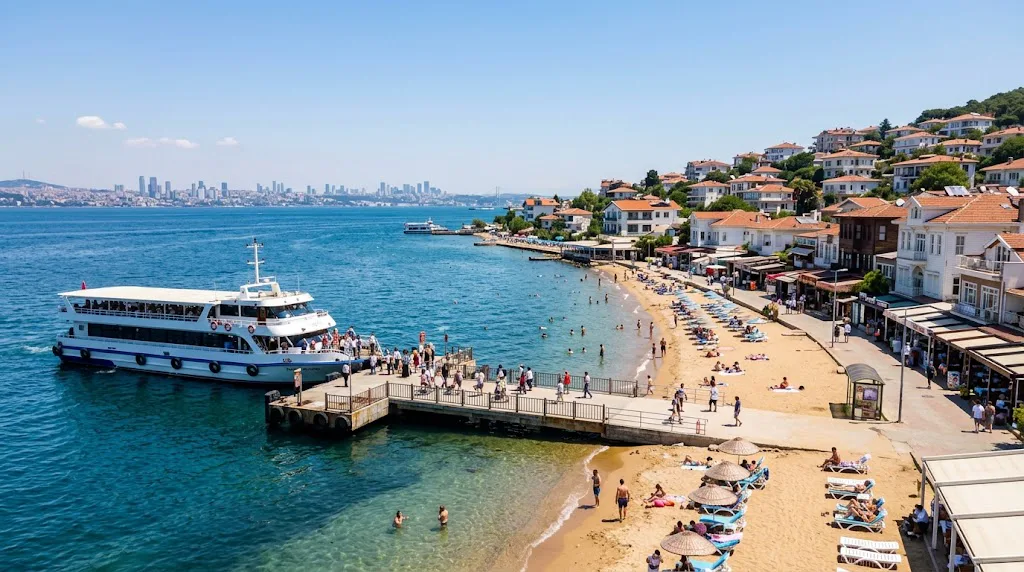 Kınalıada İskelesi ve Sahili, Adalar, İstanbul