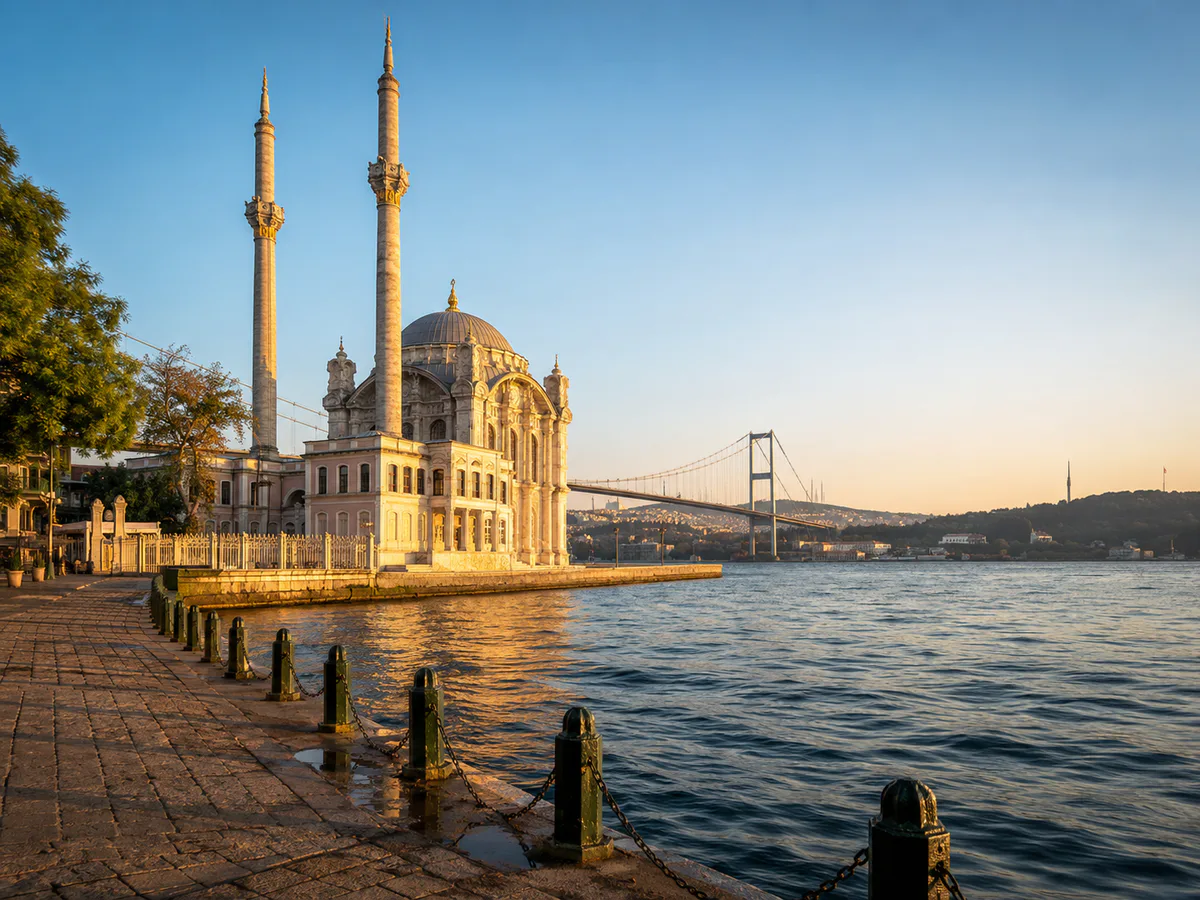 Ortaköy Sahili ve Boğaz Manzarası, Beşiktaş, İstanbul