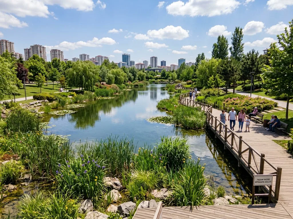 Yaşam Vadisi Biyolojik Pond, Beylikdüzü, Istanbul