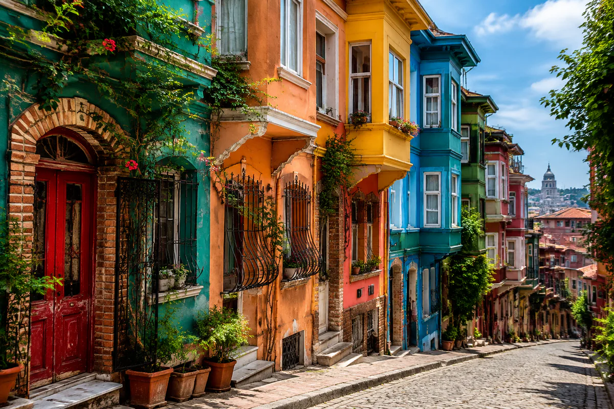 Balat Renkli Evleri